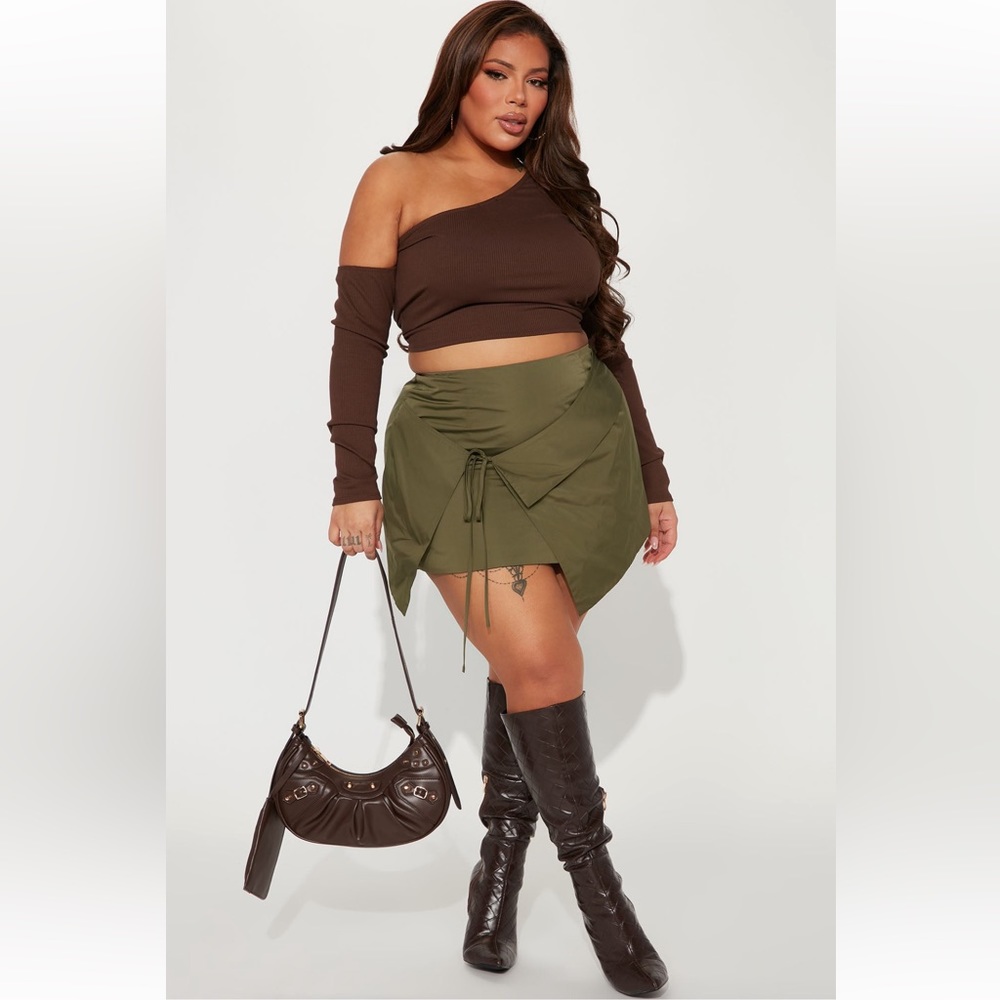 Fashion Nova - Just like Heaven Mini Skirt